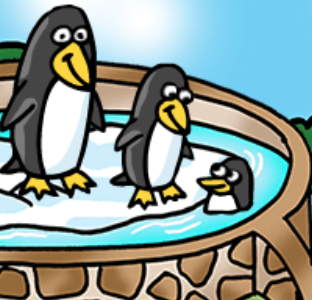 Penguins Math Game Image
